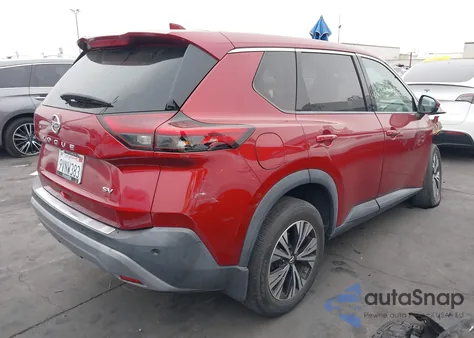 2021 Nissan Rogue Sv Fwd from USA, damaged, VIN 5N1AT3BAXMC815275